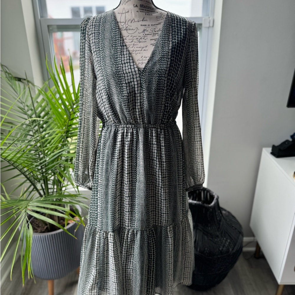 NWT Banana Republic animal print women’s dress size S